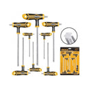 Juego Llaves Torx Tipo T T10 A T50 8 Pzs Ingco Hhkt8083