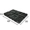 Caja Plastica Plegable Y Apilable 49x36x19 Cm Tactix 320230