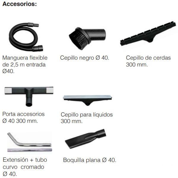 Aspi Polvo-agua 3600w 3 Mtrs 80l 220v Labor Thor380