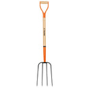 Horqueta Para Jardin 4 Ganchos con Mango Truper BPJ-4C