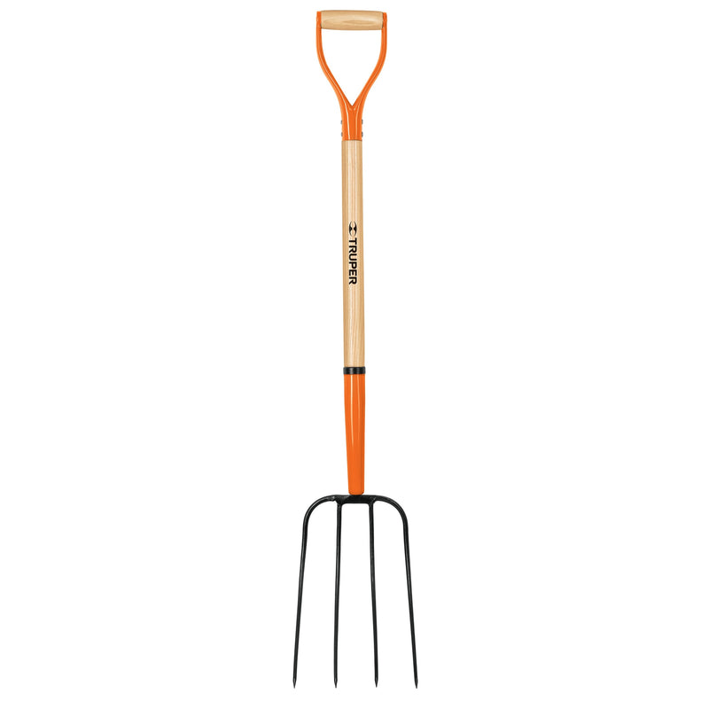 Horqueta Para Jardin 4 Ganchos con Mango Truper BPJ-4C