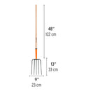 Horqueta Para Jardin 5 Ganchos Con Mango Truper BPJ-5