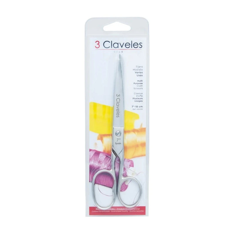 Tijera Modista 7" 3 Claveles 33