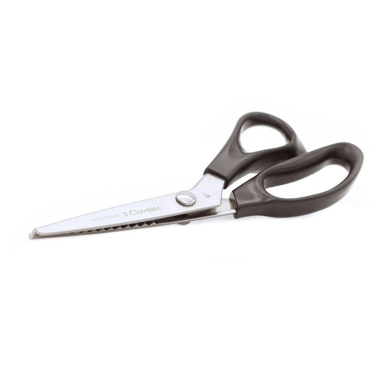 Tijera Zig Zag 9" Profesional 3 Claveles 125