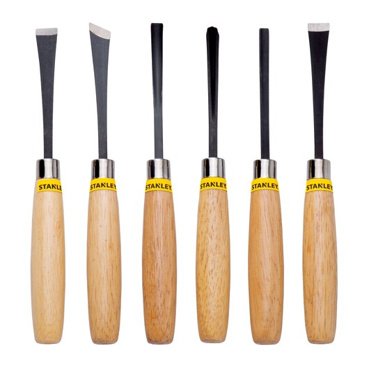 Juego De Gubias De 6 Piezas Stanley  16-120