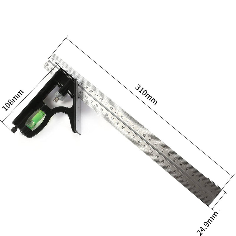 Escuadra 12" Combinada con Punzón para Marcar Kendo 35314