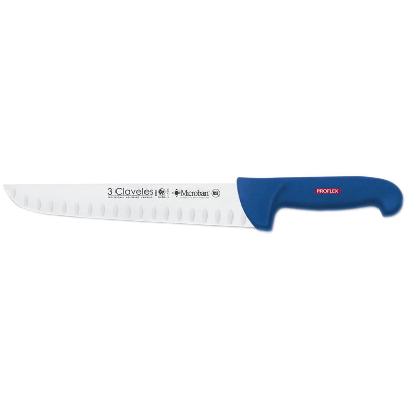 Cuchillo Carnicero De 26 Cms Proflex Mango Azul 8059