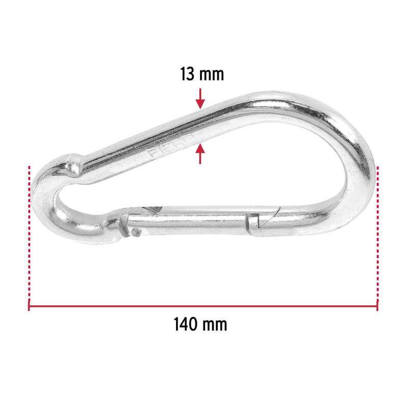 Mosqueton Fijo Acero 1/2" Truper Bma-1/2