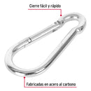 Mosqueton Fijo Acero 1/2" Truper Bma-1/2