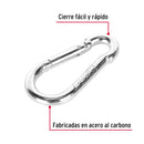 Mosqueton Fijo Acero 3/16" Truper Bma-3/16