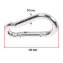 Mosquetón Fijo Acero 3/8" Truper Bma-3/8