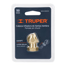 Cabeza Hembra Para Inflador De Llantas De 1/4" NPT Truper BOCH-HEM-1/4