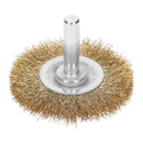 Escobilla Circular Para Taladro Fina 2" Truper Ca-2f