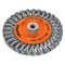 Escobilla Circular Entref 6" para esmeril Eje 5/8" Truper Catr-6e
