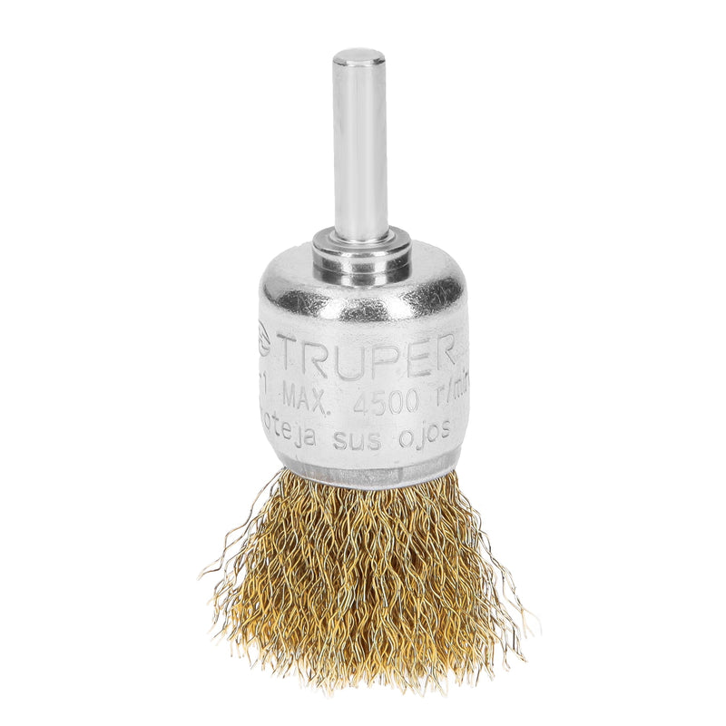 Escobilla De Copa Para Talado Gruesa 1" Truper Com-1