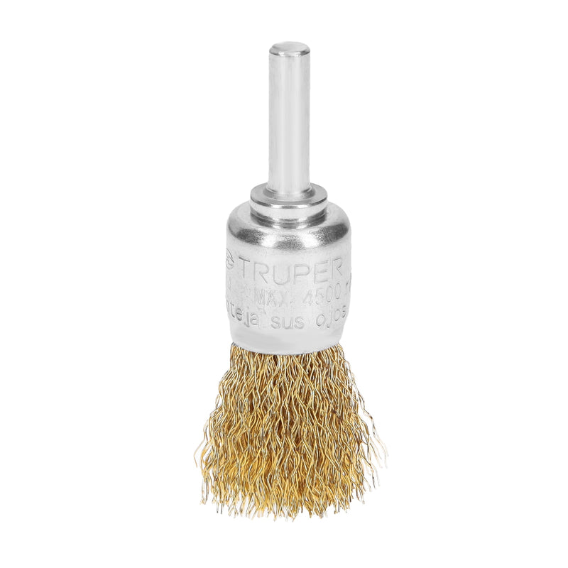 Escobilla De Copa Para Taladro Gruesa 3/4" Truper Com-3/4