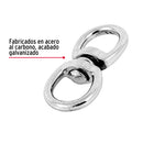 Destorcedor Zinc Niquelado Para Cable 3/16" Truper Desz-3/16