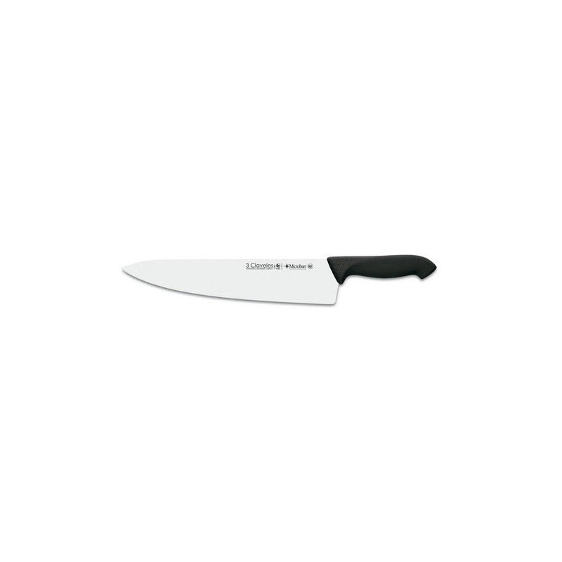 Cuchillo Cocina 3 Claveles 30 Cms Proflex Negro 8285