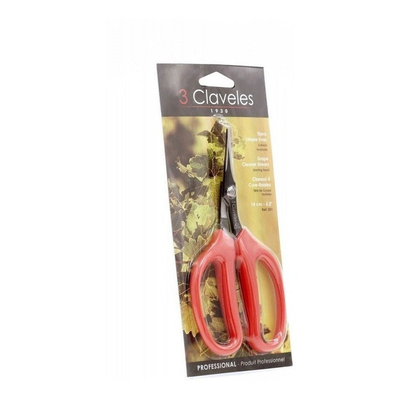 Tijera Limpia Uvas 15 Cms