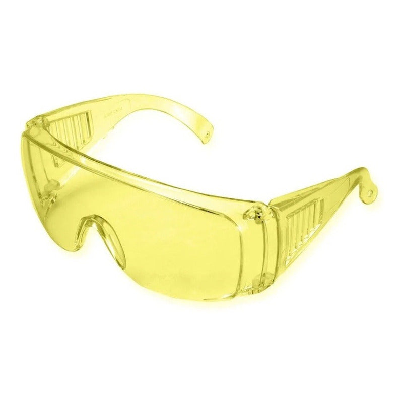 Anteojo Seguridad Color Ambar Caja 12 unidades Parkson VG-2010