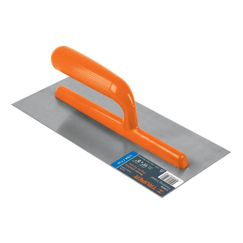 Planchuelo Liso 28 X 23 Cms Mango Plastico Truper Llp-6l