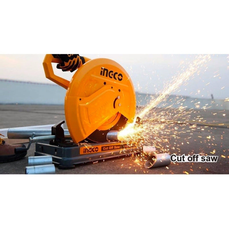 Tronzadora Industrial Disco 14 Potencia 2400w Ingco Cos35568