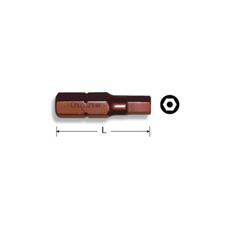 Punta Mag Allen Tamper Proof H-3 Toma 1/4 X25 Display 10 Un