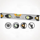 Nivel Burbuja Magnetico 3 Aguas De 60 Cms Ingco Hsl38060m