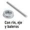 Rueda Completa Imponchable 16" x 4" para carretilla Truper RN-X