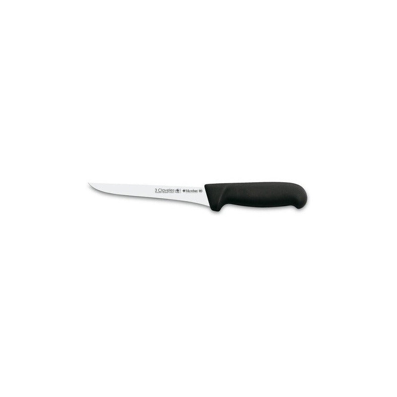 Cuchillo Deshuesar Recto 15 Cms Proflex Negro