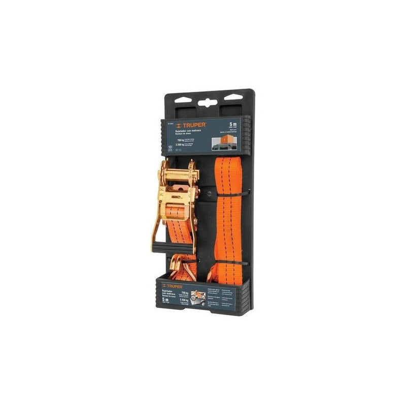 Eslinga Con Carraca Truper De 5 Mt X 1.1/2  Para 2.250 Kg
