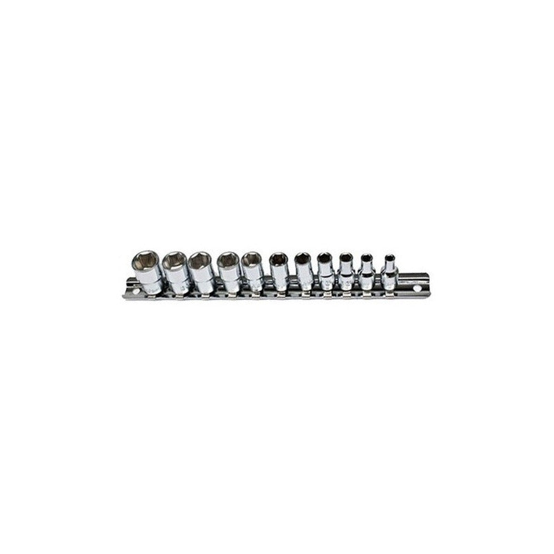 Juego De Dados Hans De 11 Pzs 1/4 4-14mm 2611m