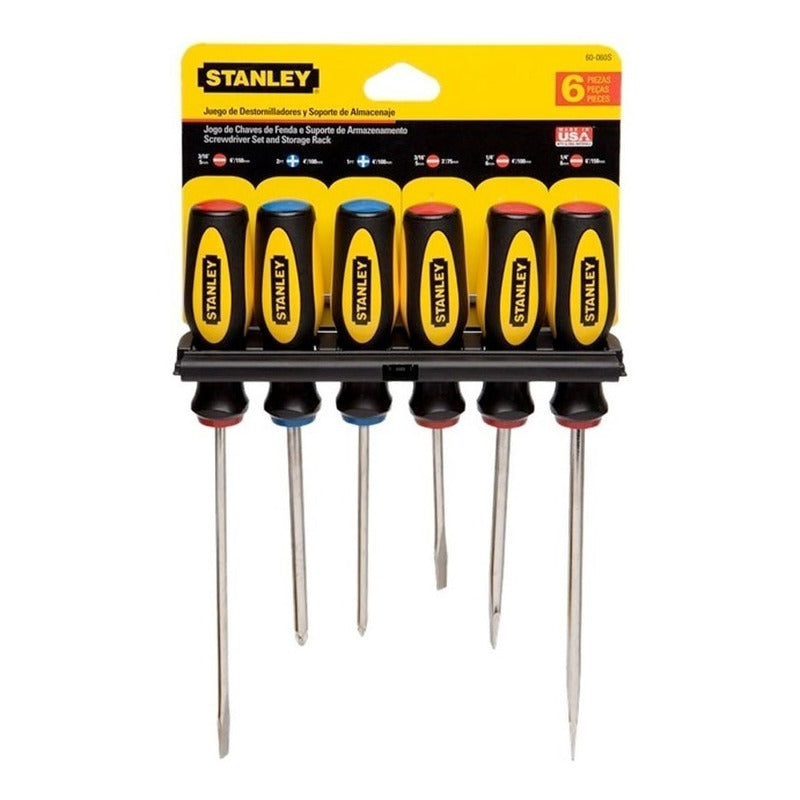 Kit Destornilladores De 6 Piezas Stanley 60060