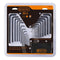 Llave Allen En PuLG Y Mm. Juego 25 Piezas Tactix 206195