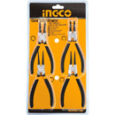 Set Alicates Seguros Segeer 4 Pzs De 18 Cms Ingco Hccps01180