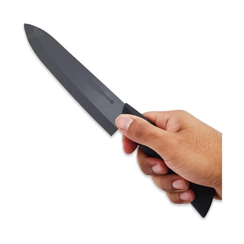 Cuchillo Tres Claveles 1426 Ceramica Cocinero Mgo.soft 20 Cm