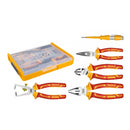 Caja Set De Alicates Aislados 1000v 5 Pzs Ingco Hktv01p051