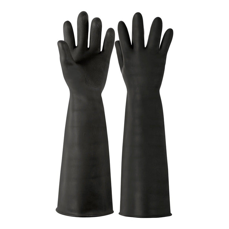 Guantes De Látex Uso Industrial Talla Mediano Truper Gu-322