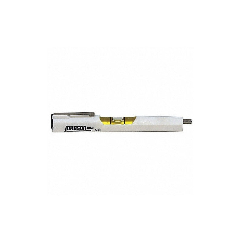 Nivel Magnetico Clip Metalico De Bolsillo Johnson 500