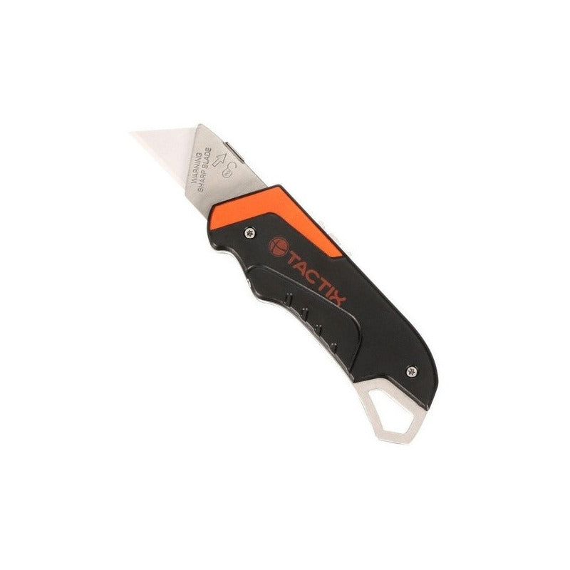 Cuchillo Cartonero Metalico Con 5 Hojas Repto. Tactix