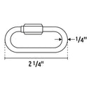 Eslabon Rapido De 1/4 Con Seguro Truper Bse-1/4