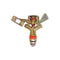 Aspersor Automatico De Impulso Metálico - Hl001a