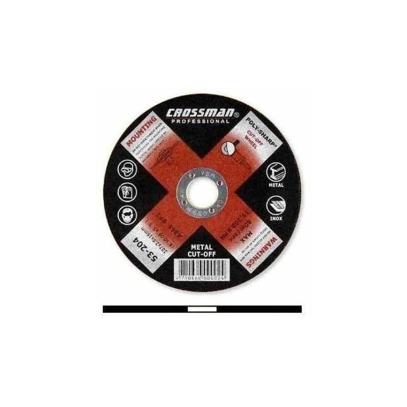 Disco De Cortar 115 X 2,5 X 22,2 Mm Crossman 53345