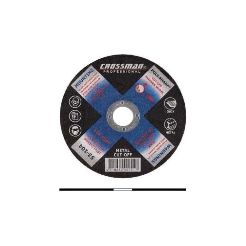 Disco De Corte 115 X 1,2 X 22,2 Mm Crossman 53145