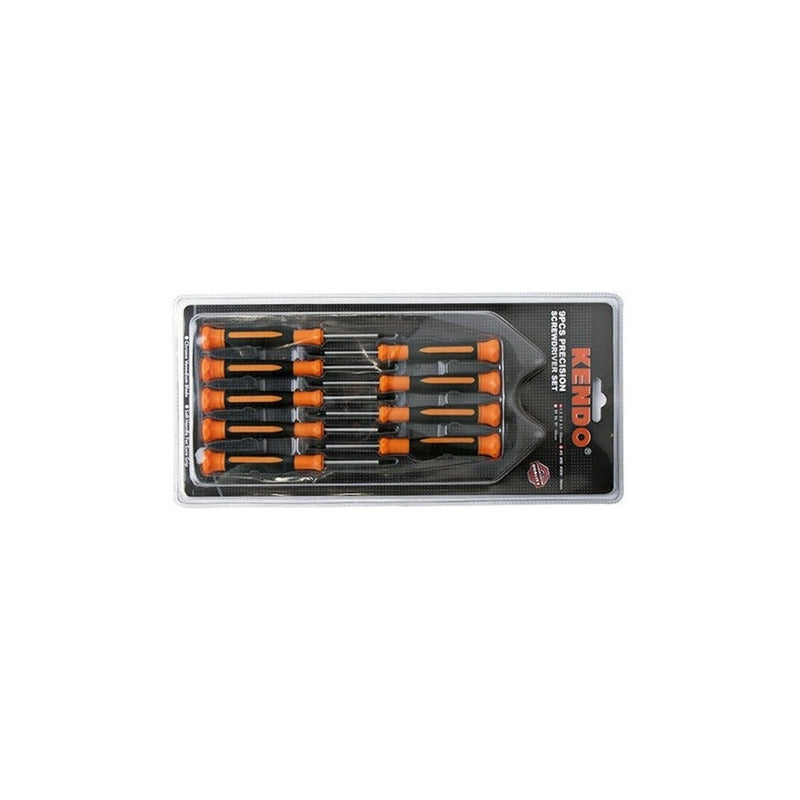 Juego De Destornilladores De Precision Kendo 9 Piezas 20537