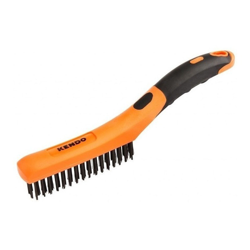 Escobilla Cerda Alambre de Acero 10" Kendo 31301