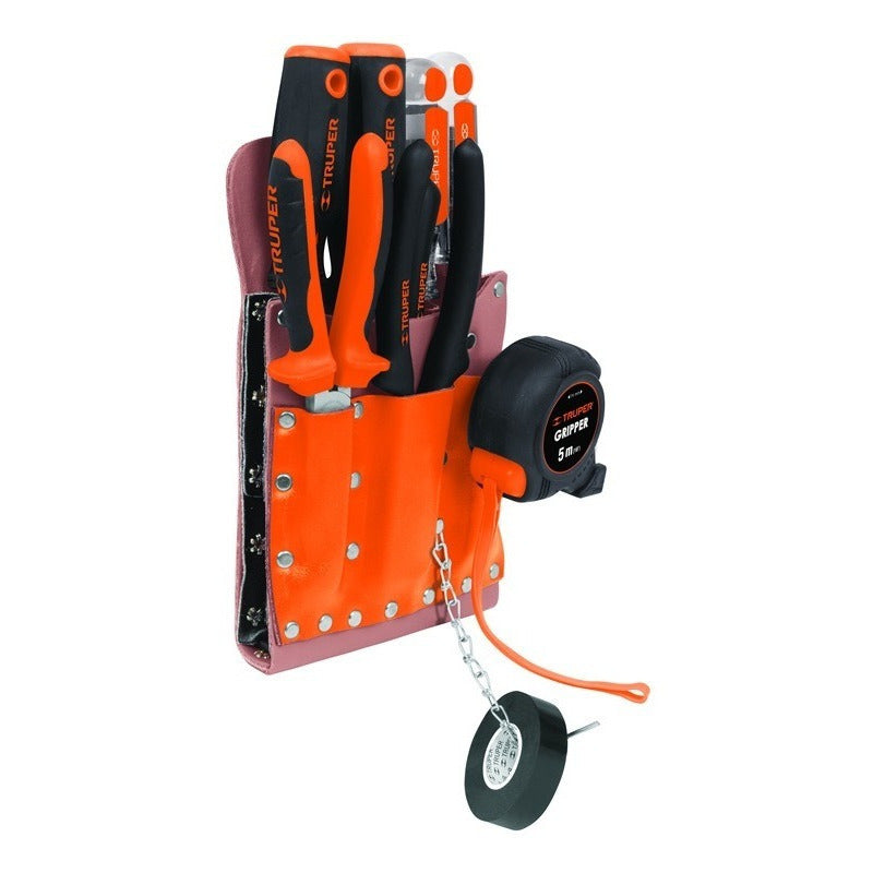 Estuche Porta Herramientas 11 Compartimentos Truper Pohe-11c
