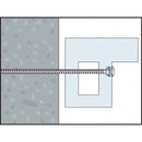 Tornillo Autoroscante 7,5x92 Mm Para Ventanas Pvc 100un Fbs