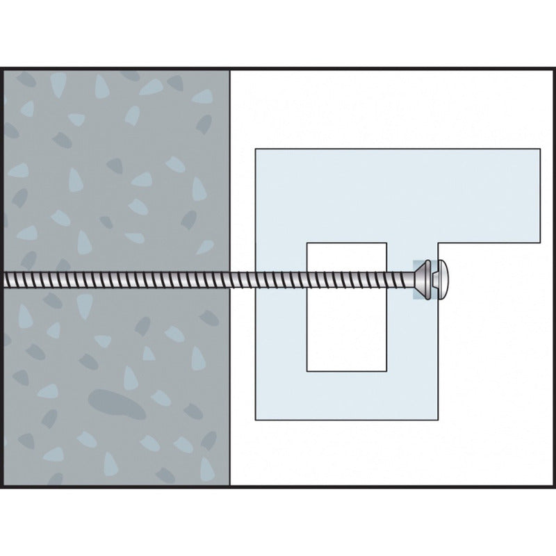 Tornillo Autoroscante 7,5x92 Mm Para Ventanas Pvc 100un Fbs