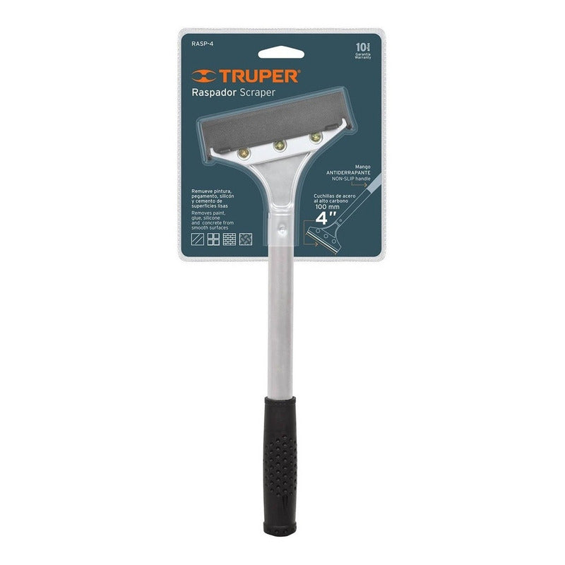 Raspador De Pintura Con Mango De Hoja 10 cm Truper Rasp-4